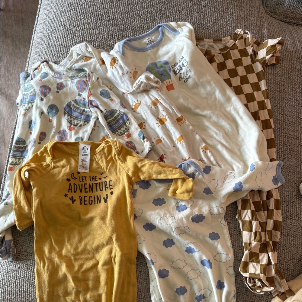 Baby night gown bundle